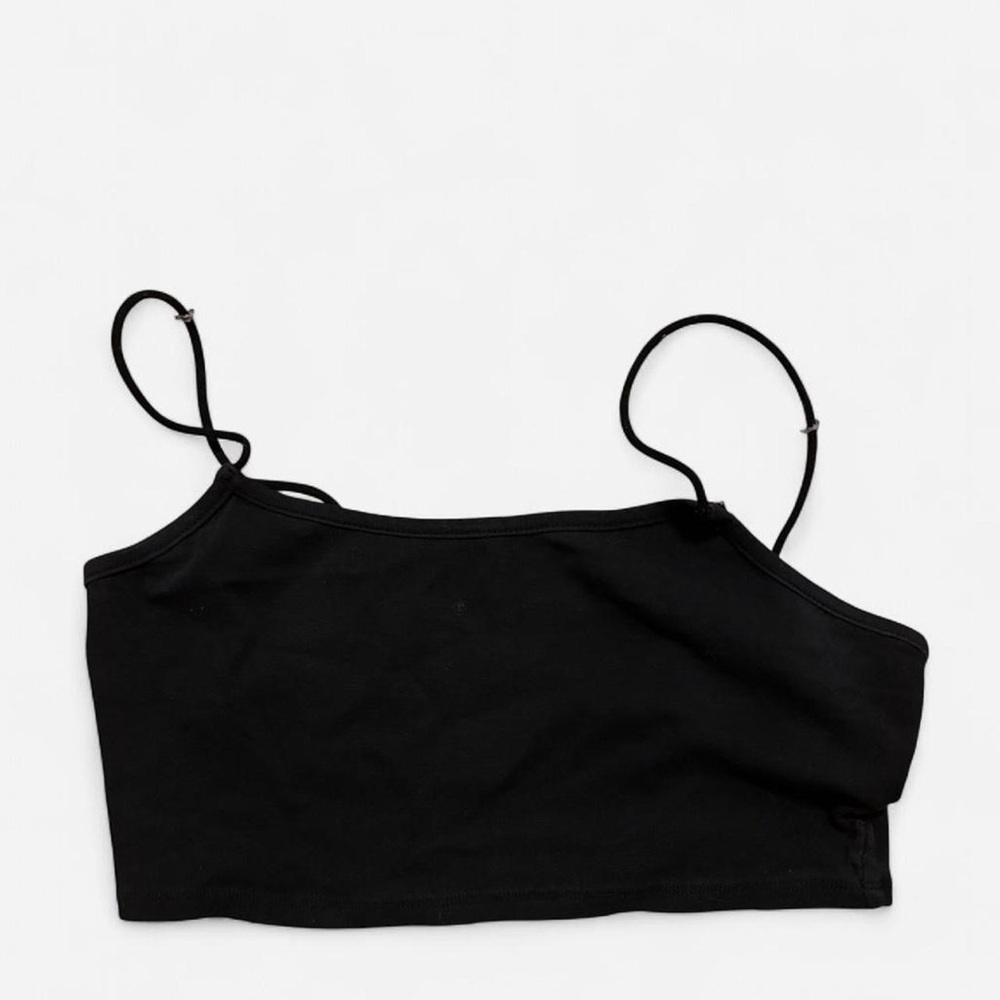 Black Women's Crop Top